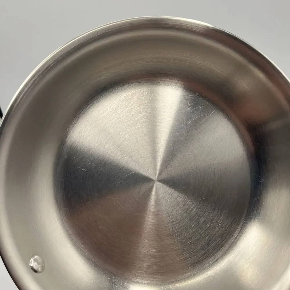 Tramontina Gourmet Tri-Ply Clad Stainless Steel Frying Pan 8in Silver